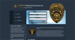 Desktop Screenshot of calbaysecurity.com